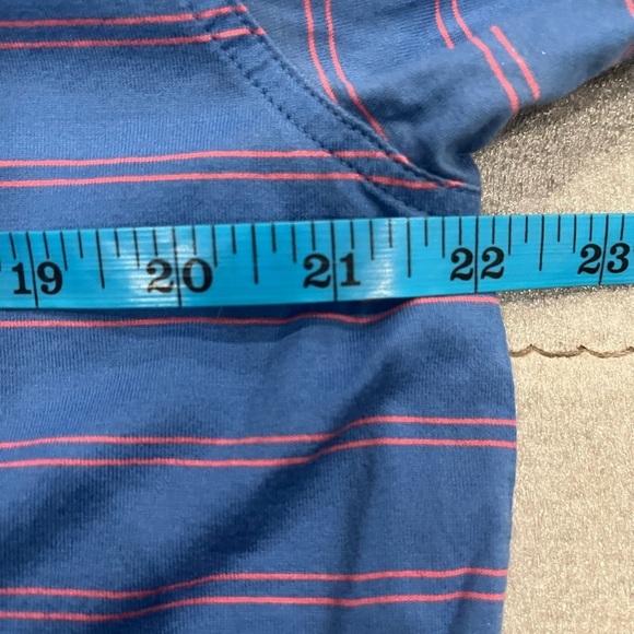 [L]Masters Collection Red Striped Blue Polo Shirt - Picture 4 of 6